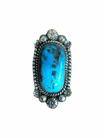 MASSIVE Kingman Turquoise Ring