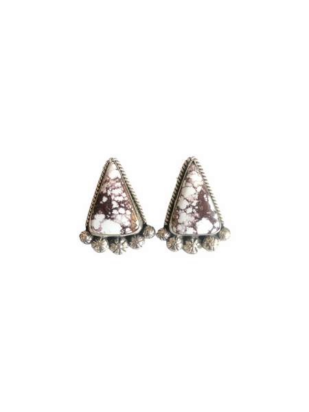 Wild Horse Triangle Earrings